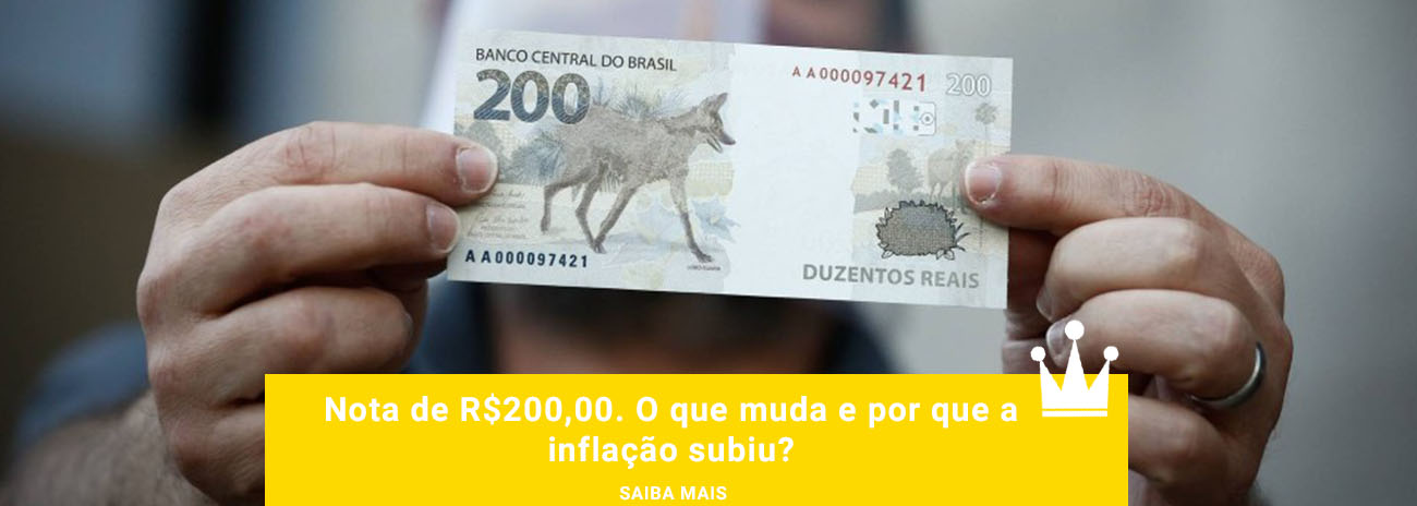 Nova Cédula R$ 200,00 - Banco Central
